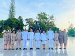 พิธีเช้า กิจกรรมเฉลิมพระเกียรติสมเด็จพระนางเจ้าสิริกิติ์ พระ